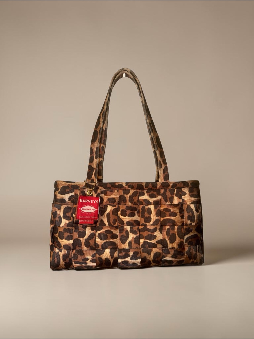 Harveys Seatbelt Bag Leopard Print Boxy Tote 🐆 | Rare Print | Includes Hang Tag